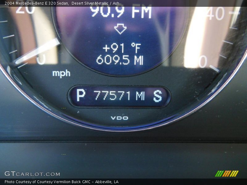 Desert Silver Metallic / Ash 2004 Mercedes-Benz E 320 Sedan