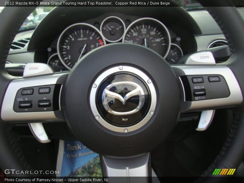  2012 MX-5 Miata Grand Touring Hard Top Roadster Steering Wheel