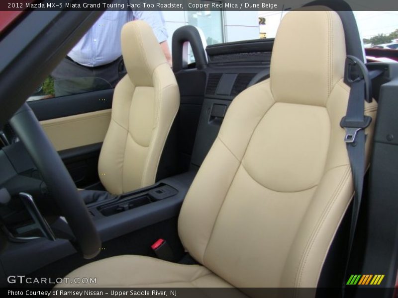Front Seat of 2012 MX-5 Miata Grand Touring Hard Top Roadster