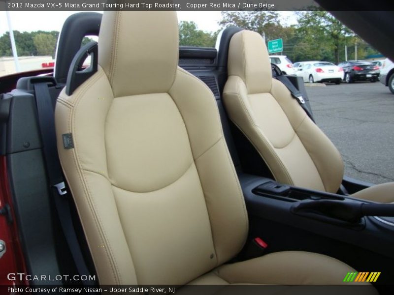 Front Seat of 2012 MX-5 Miata Grand Touring Hard Top Roadster