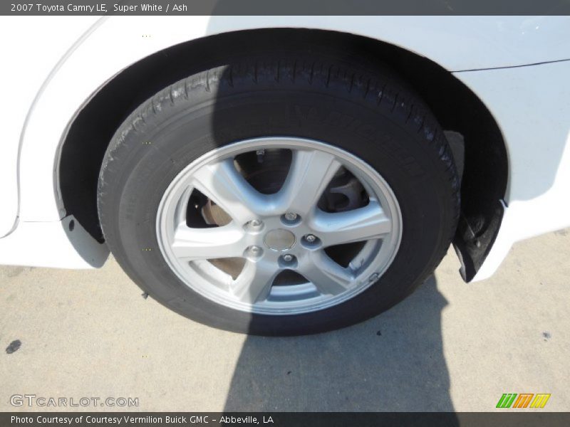 Super White / Ash 2007 Toyota Camry LE