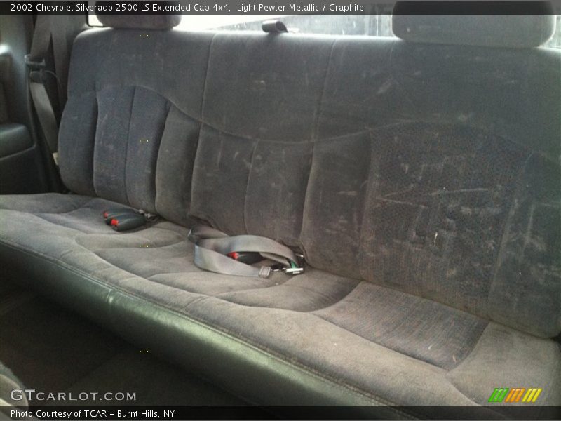 Light Pewter Metallic / Graphite 2002 Chevrolet Silverado 2500 LS Extended Cab 4x4