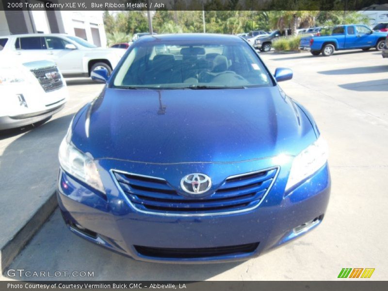 Blue Ribbon Metallic / Ash 2008 Toyota Camry XLE V6