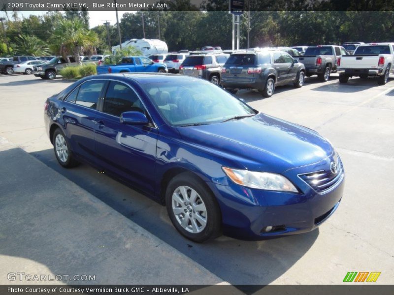 Blue Ribbon Metallic / Ash 2008 Toyota Camry XLE V6