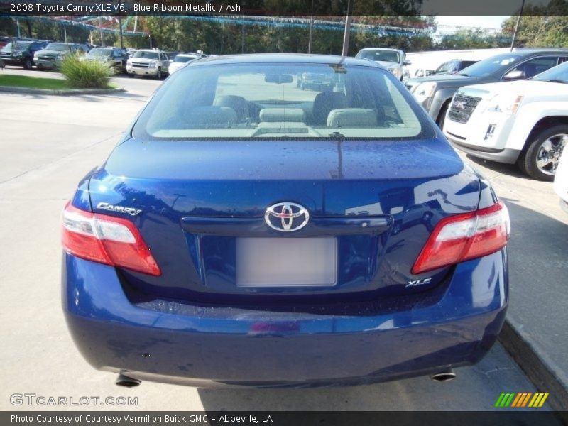 Blue Ribbon Metallic / Ash 2008 Toyota Camry XLE V6