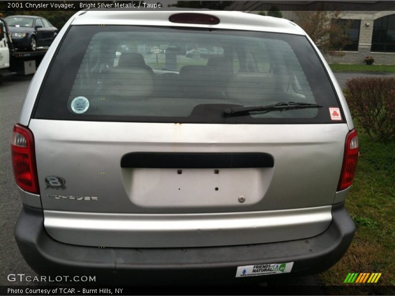 Bright Silver Metallic / Taupe 2001 Chrysler Voyager