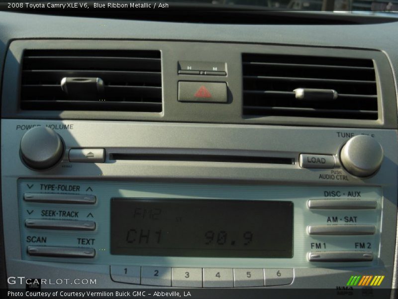 Blue Ribbon Metallic / Ash 2008 Toyota Camry XLE V6