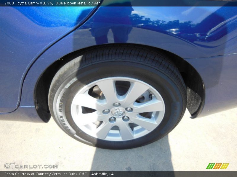 Blue Ribbon Metallic / Ash 2008 Toyota Camry XLE V6