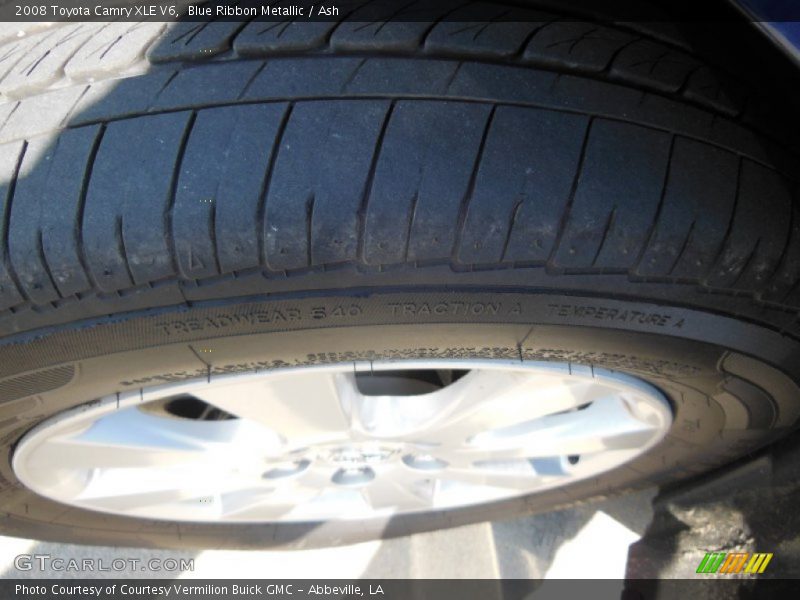 Blue Ribbon Metallic / Ash 2008 Toyota Camry XLE V6