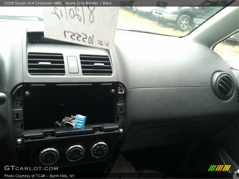 Azure Grey Metallic / Black 2008 Suzuki SX4 Crossover AWD