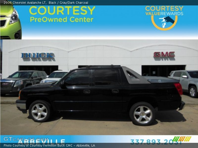 Black / Gray/Dark Charcoal 2006 Chevrolet Avalanche LT