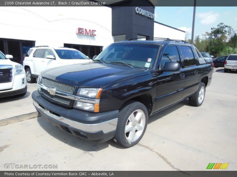 Black / Gray/Dark Charcoal 2006 Chevrolet Avalanche LT