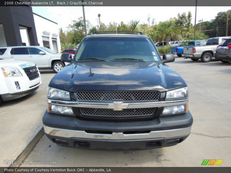 Black / Gray/Dark Charcoal 2006 Chevrolet Avalanche LT