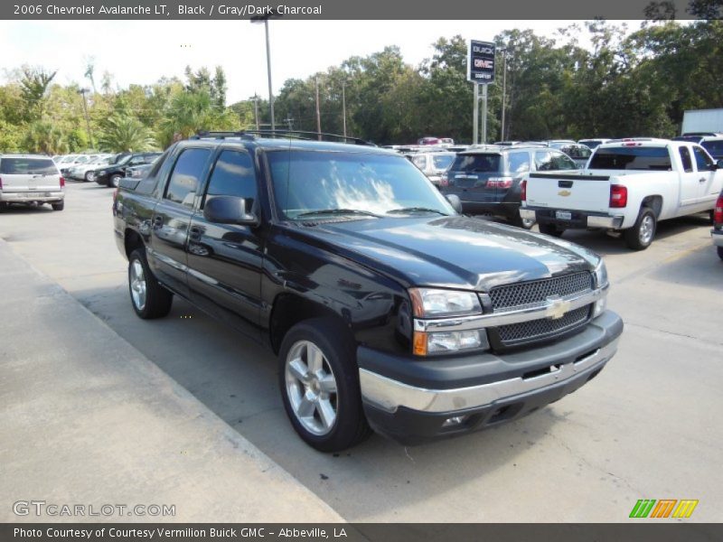 Black / Gray/Dark Charcoal 2006 Chevrolet Avalanche LT