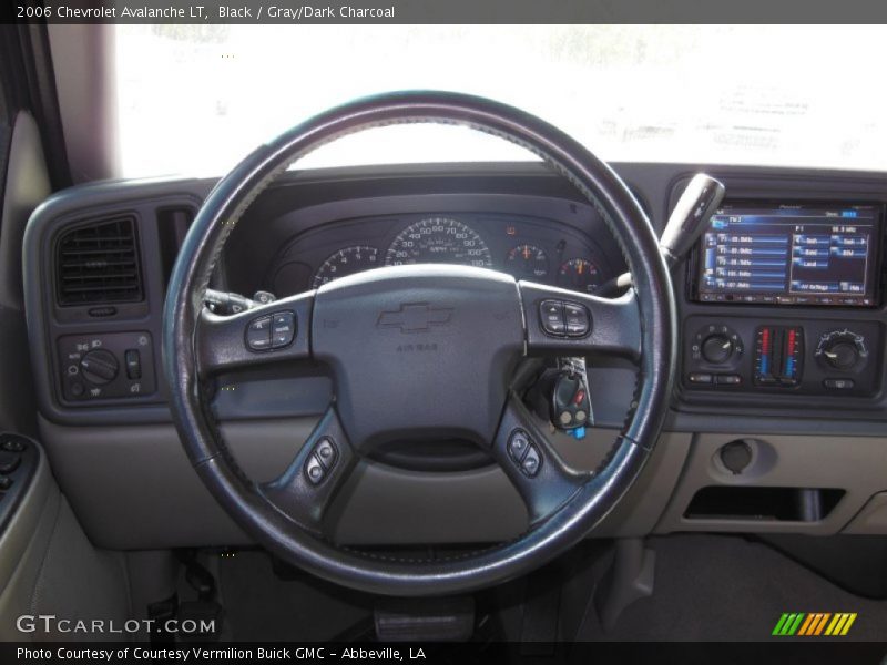 Black / Gray/Dark Charcoal 2006 Chevrolet Avalanche LT