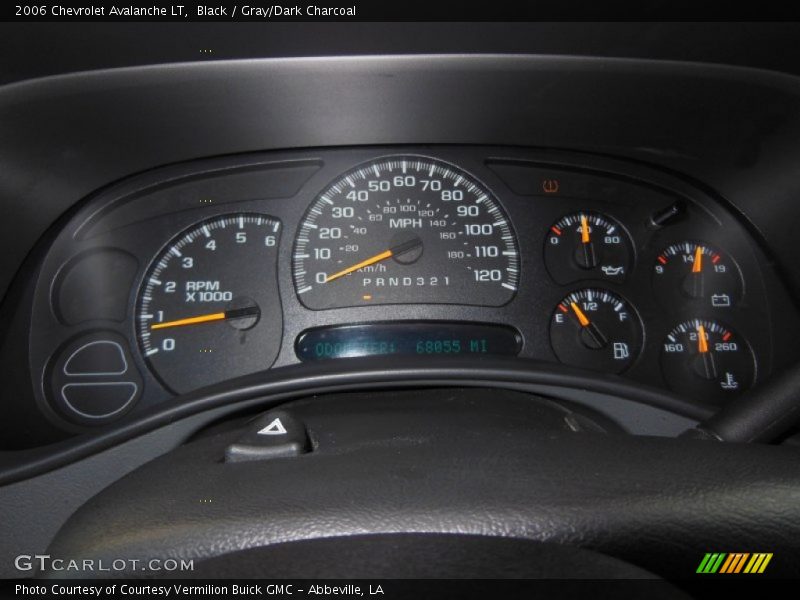 Black / Gray/Dark Charcoal 2006 Chevrolet Avalanche LT