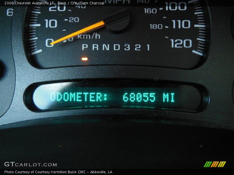 Black / Gray/Dark Charcoal 2006 Chevrolet Avalanche LT