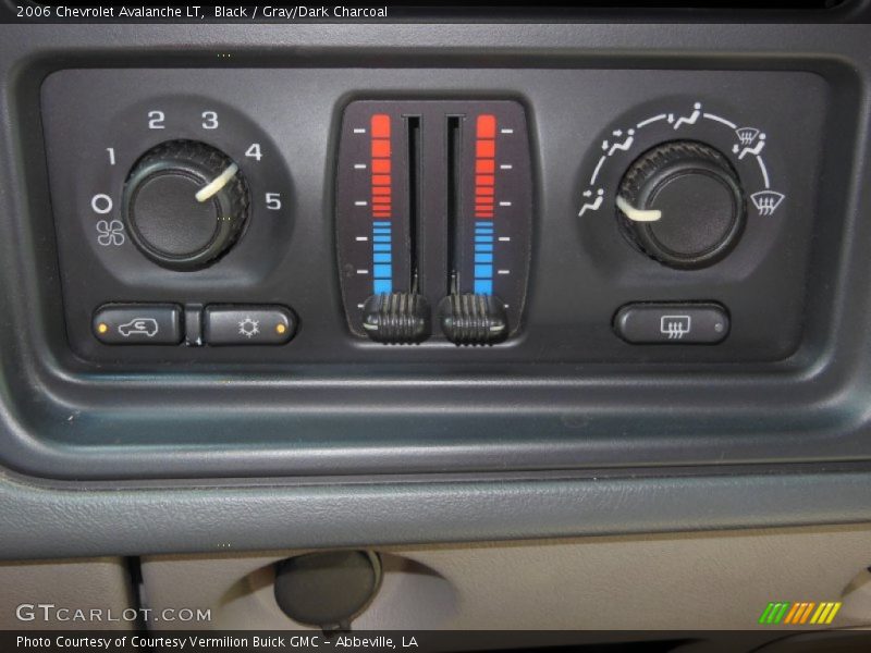 Black / Gray/Dark Charcoal 2006 Chevrolet Avalanche LT