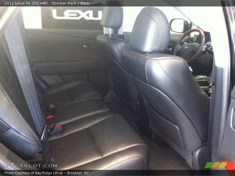 Obsidian Black / Black 2011 Lexus RX 350 AWD