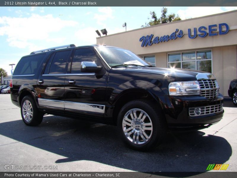 Black / Charcoal Black 2012 Lincoln Navigator L 4x4