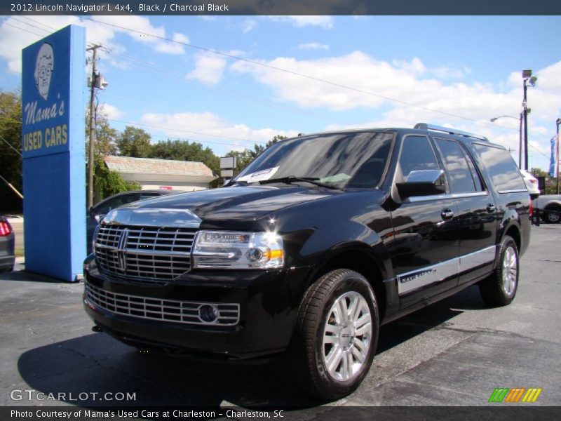 Black / Charcoal Black 2012 Lincoln Navigator L 4x4