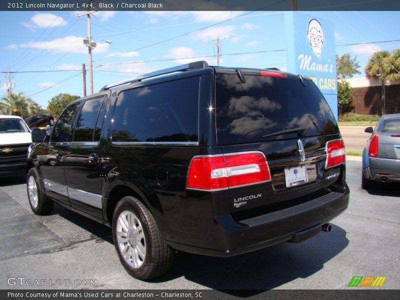 Black / Charcoal Black 2012 Lincoln Navigator L 4x4