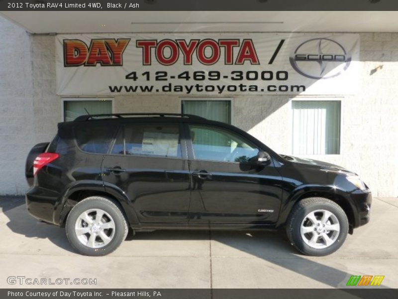 Black / Ash 2012 Toyota RAV4 Limited 4WD