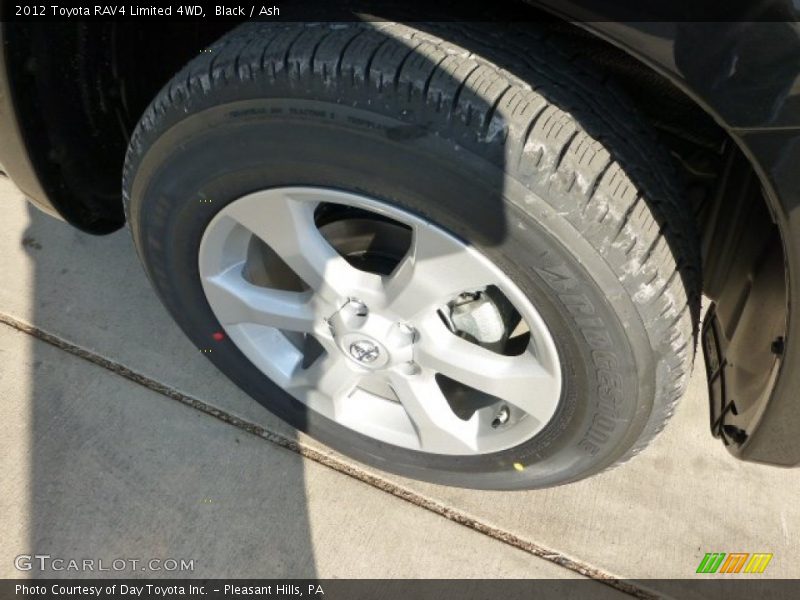 Black / Ash 2012 Toyota RAV4 Limited 4WD