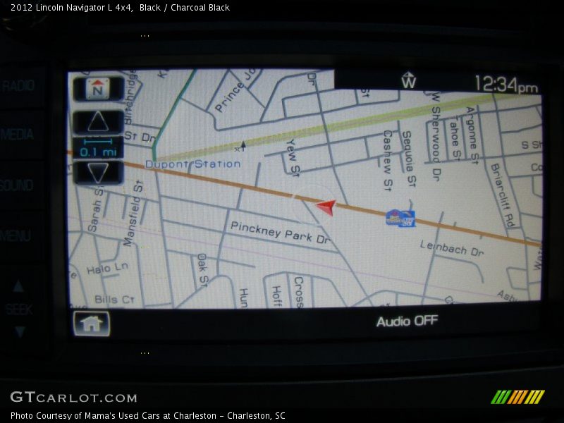 Navigation of 2012 Navigator L 4x4