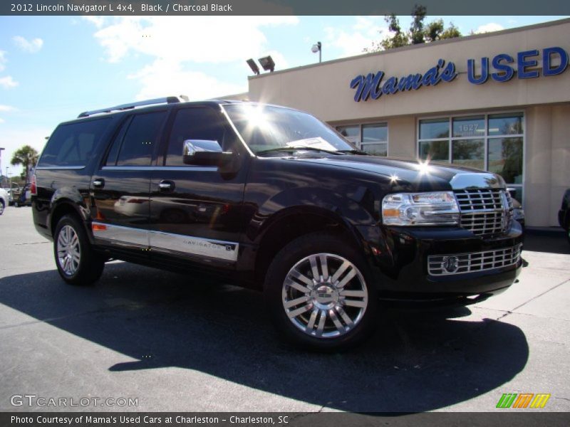 Black / Charcoal Black 2012 Lincoln Navigator L 4x4