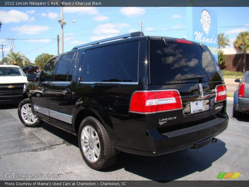 Black / Charcoal Black 2012 Lincoln Navigator L 4x4