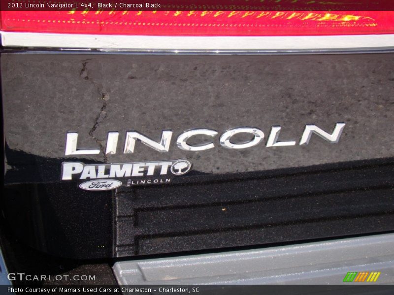 Black / Charcoal Black 2012 Lincoln Navigator L 4x4