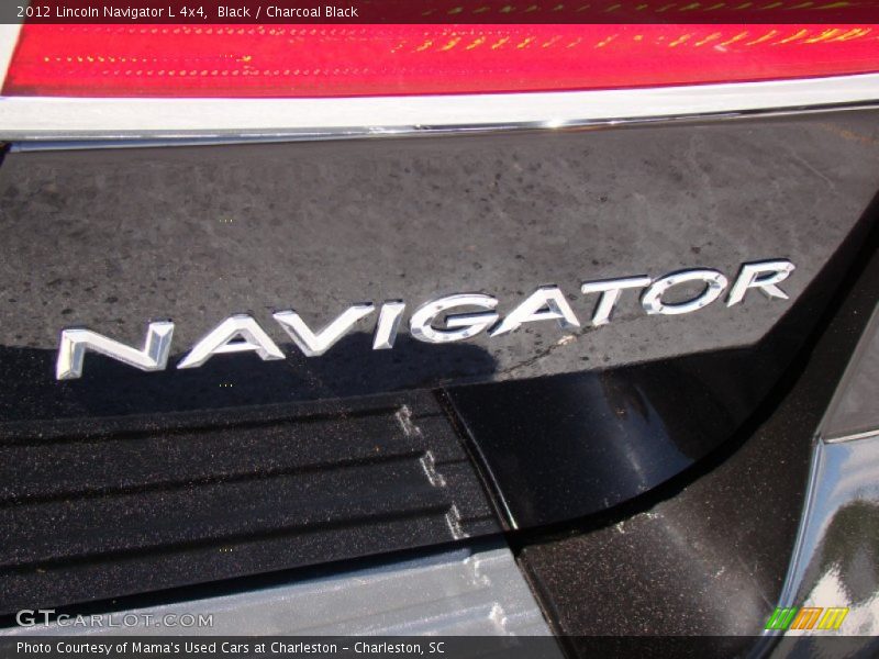 Black / Charcoal Black 2012 Lincoln Navigator L 4x4