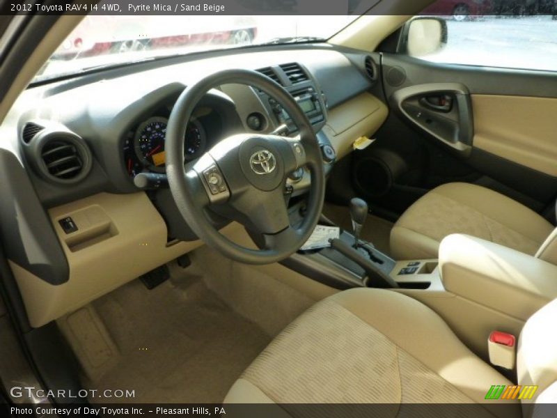 Pyrite Mica / Sand Beige 2012 Toyota RAV4 I4 4WD