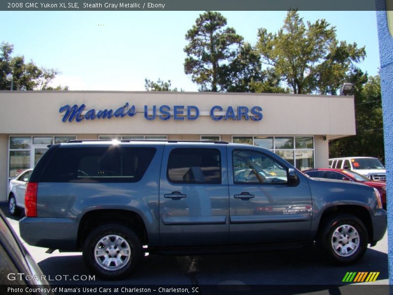 Stealth Gray Metallic / Ebony 2008 GMC Yukon XL SLE