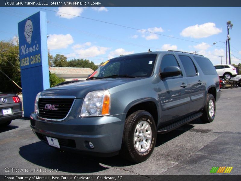 Stealth Gray Metallic / Ebony 2008 GMC Yukon XL SLE