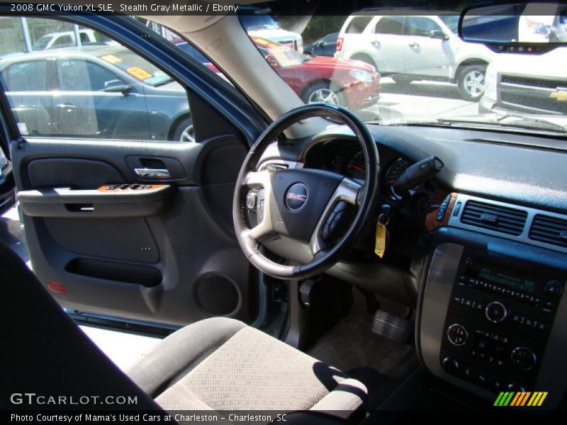 Stealth Gray Metallic / Ebony 2008 GMC Yukon XL SLE