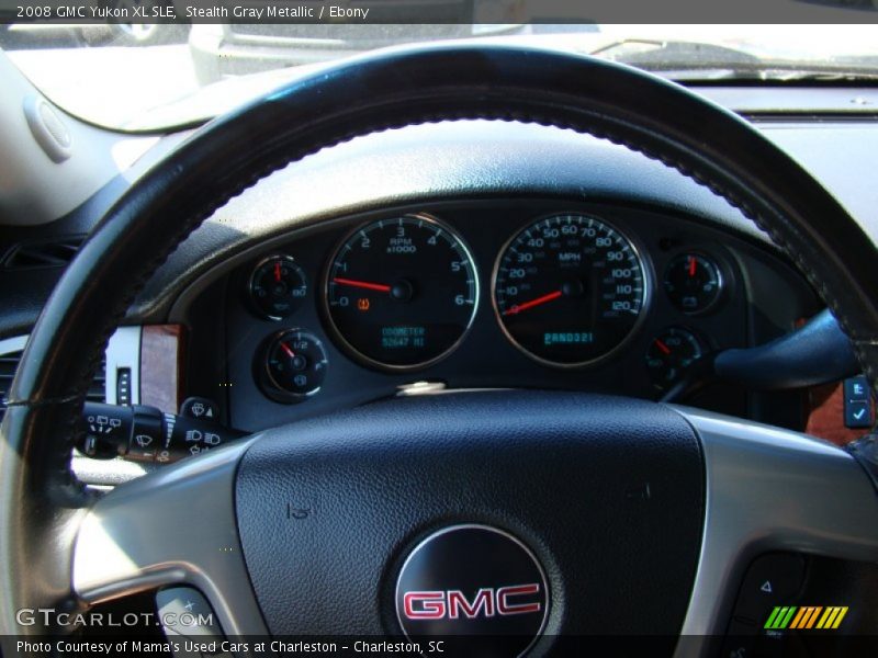 Stealth Gray Metallic / Ebony 2008 GMC Yukon XL SLE