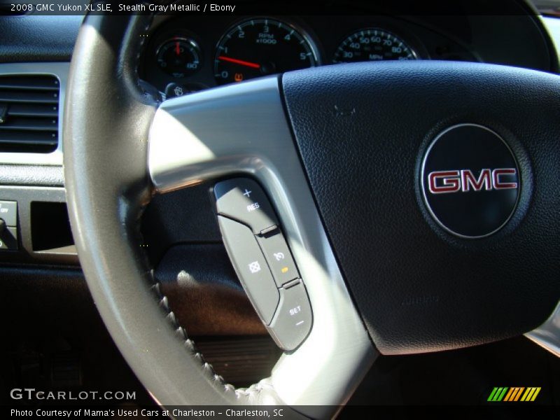 Stealth Gray Metallic / Ebony 2008 GMC Yukon XL SLE