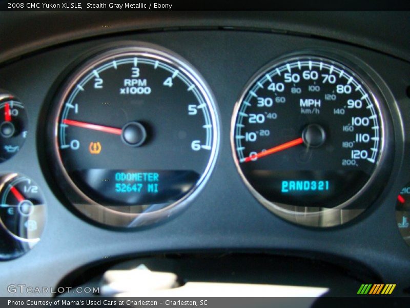 Stealth Gray Metallic / Ebony 2008 GMC Yukon XL SLE