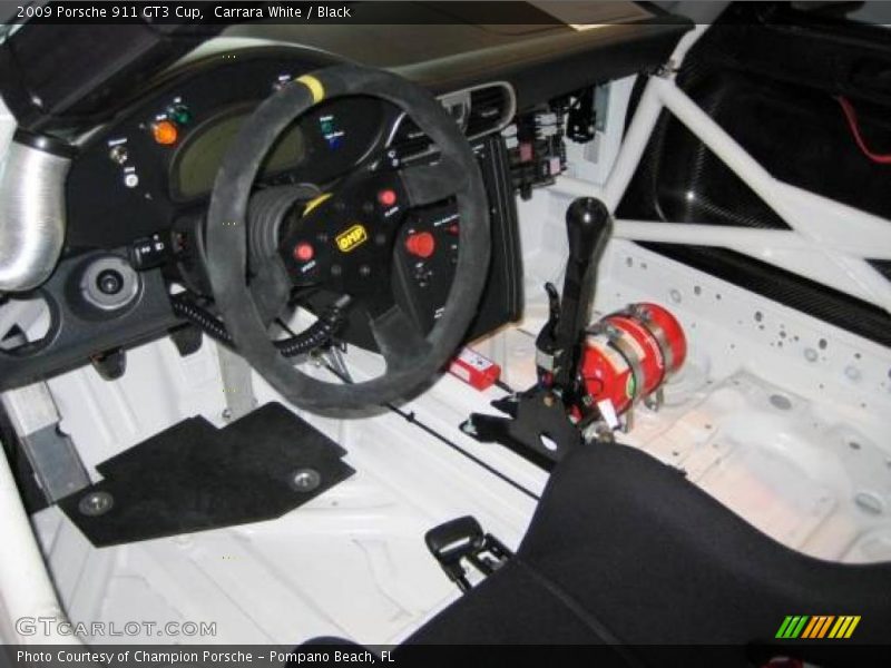 Black Interior - 2009 911 GT3 Cup 