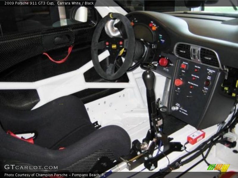  2009 911 GT3 Cup Black Interior