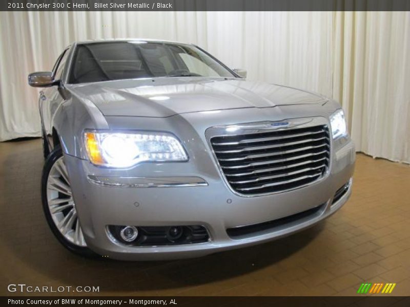 Billet Silver Metallic / Black 2011 Chrysler 300 C Hemi
