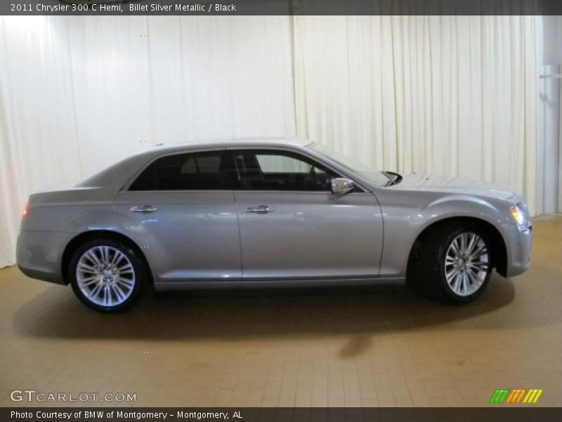 Billet Silver Metallic / Black 2011 Chrysler 300 C Hemi