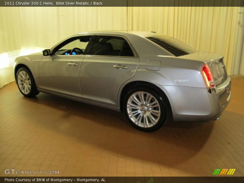 Billet Silver Metallic / Black 2011 Chrysler 300 C Hemi