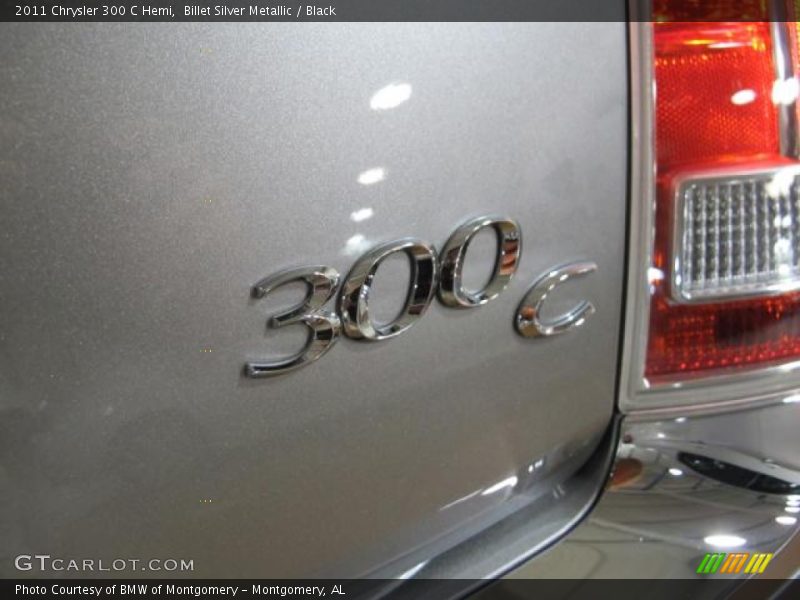 Billet Silver Metallic / Black 2011 Chrysler 300 C Hemi