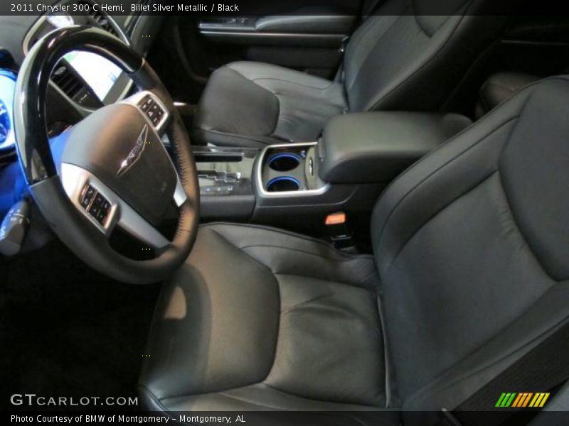 Billet Silver Metallic / Black 2011 Chrysler 300 C Hemi