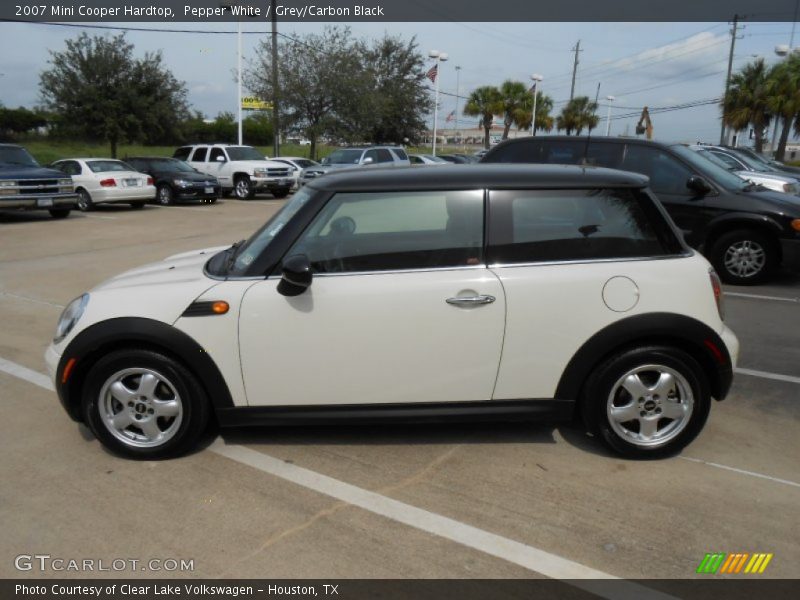  2007 Cooper Hardtop Pepper White