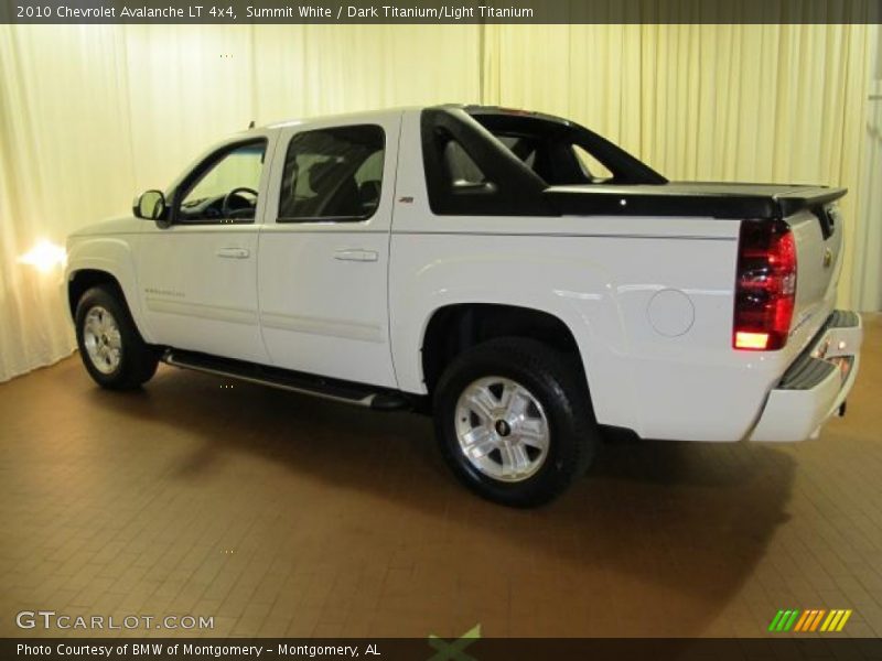 Summit White / Dark Titanium/Light Titanium 2010 Chevrolet Avalanche LT 4x4