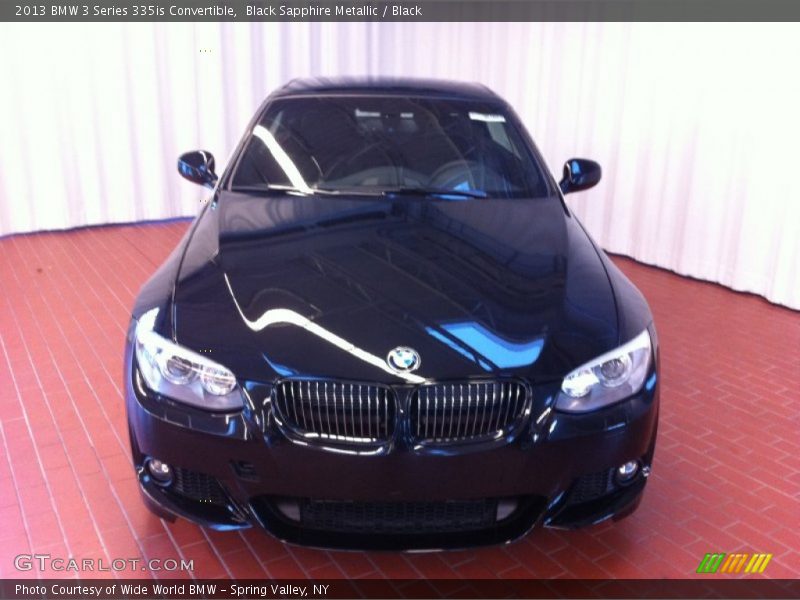 Black Sapphire Metallic / Black 2013 BMW 3 Series 335is Convertible